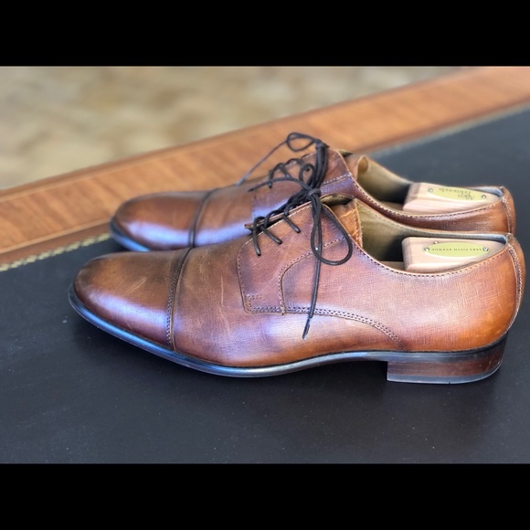 Brown Aldo men’s lace ups 10.5 dress shoes - Picture 4 of 11